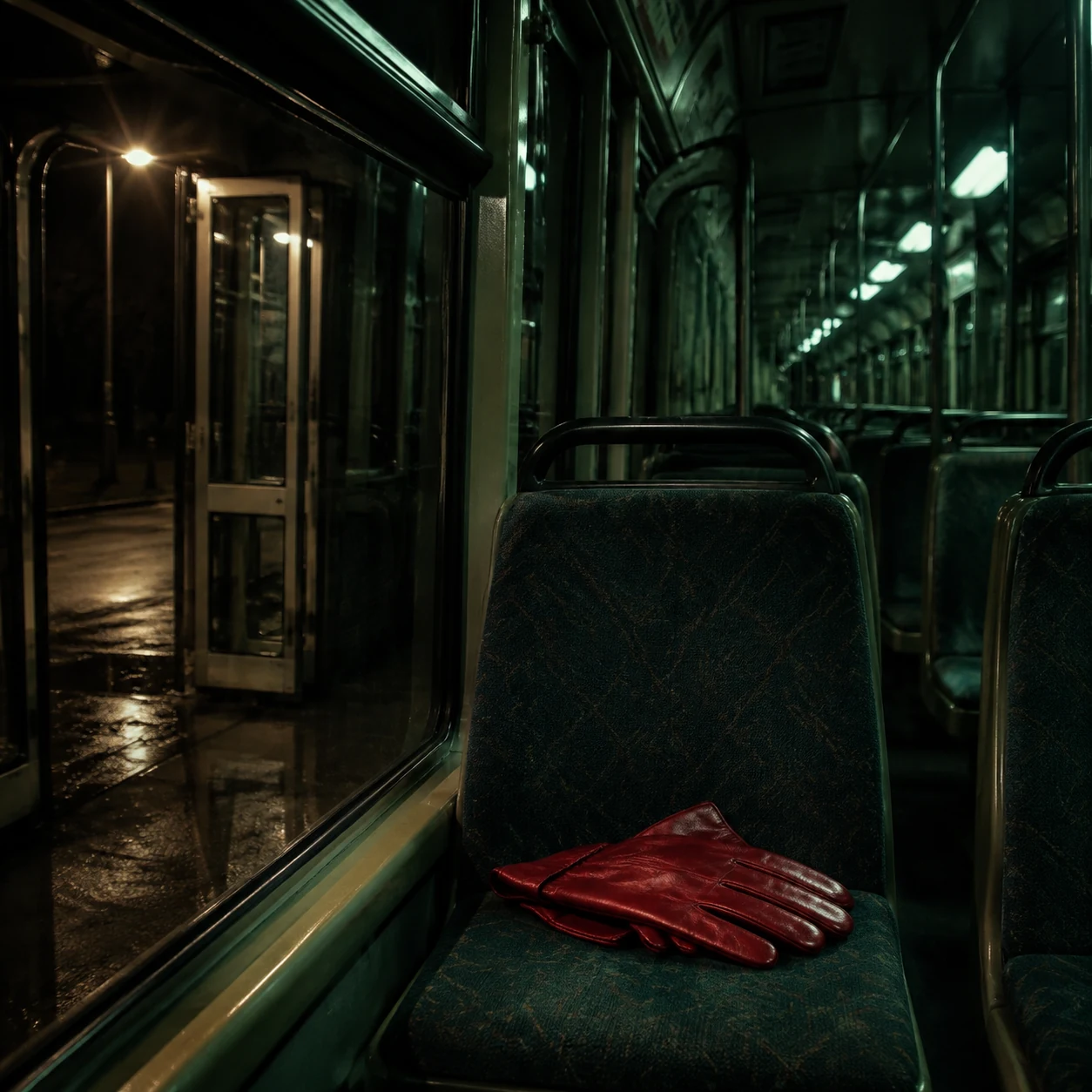 An Empty Seat on the Night Tram: One Glove Builds the Suspense