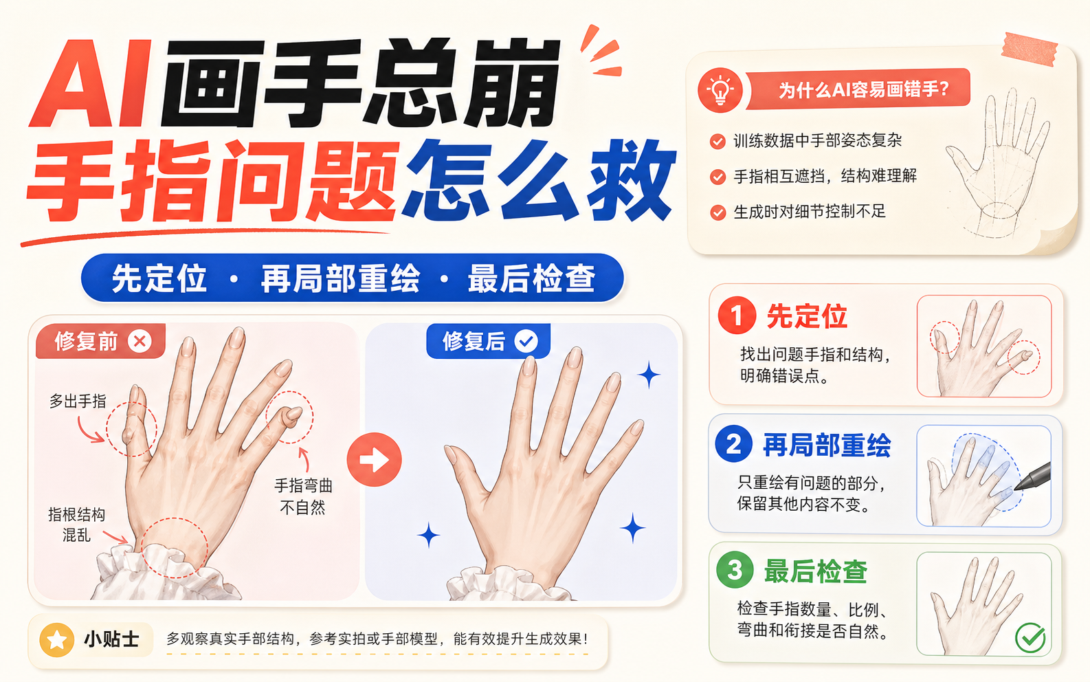 ai-hands-problem 小红书风格原创头图