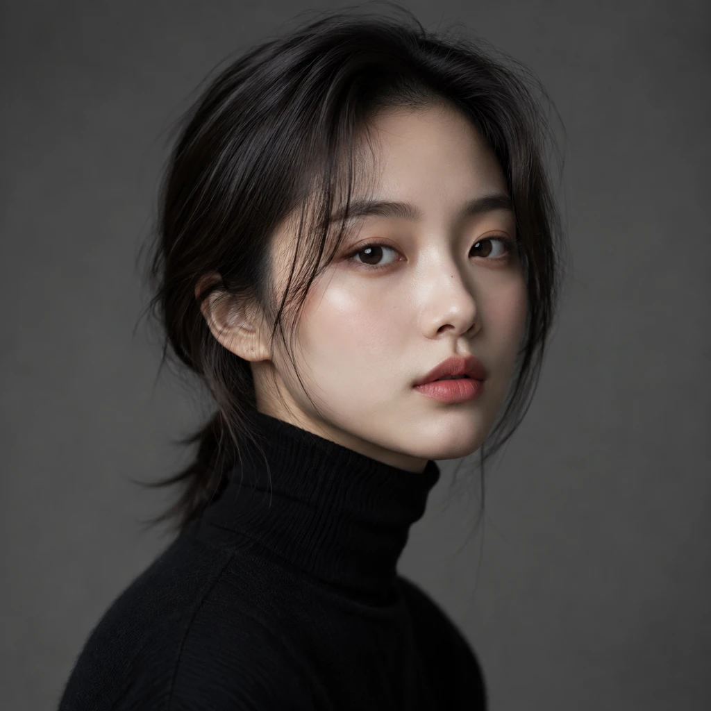Skin Under Cool Studio Light Shouldn't Turn to Plastic