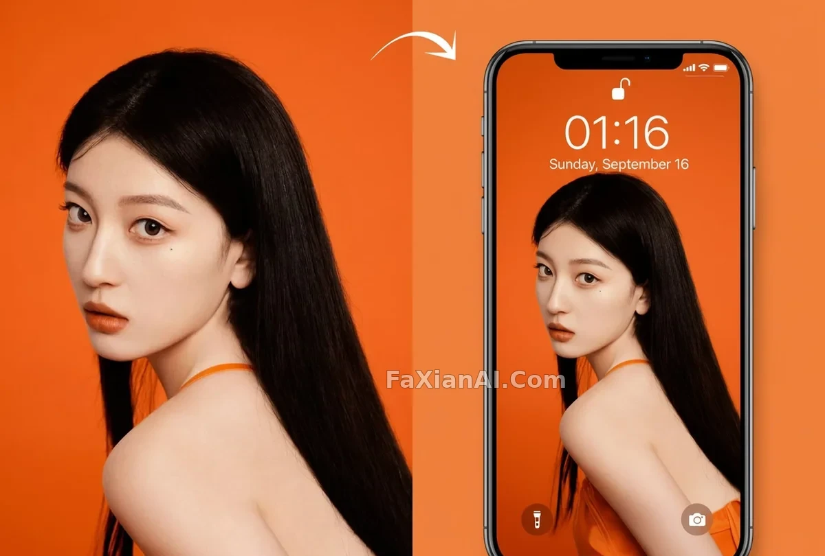 01:16, 사진을 잠금화면 목업에 용접하다