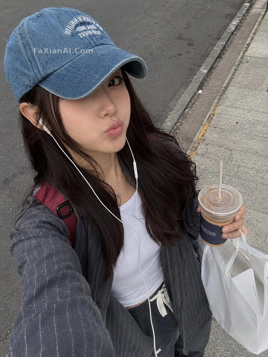 娃说这张比我自拍还随性