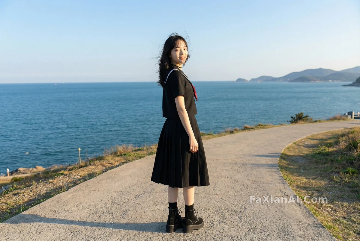 세일러복 소녀, 다섯 개의 노을 장면을 지나가요