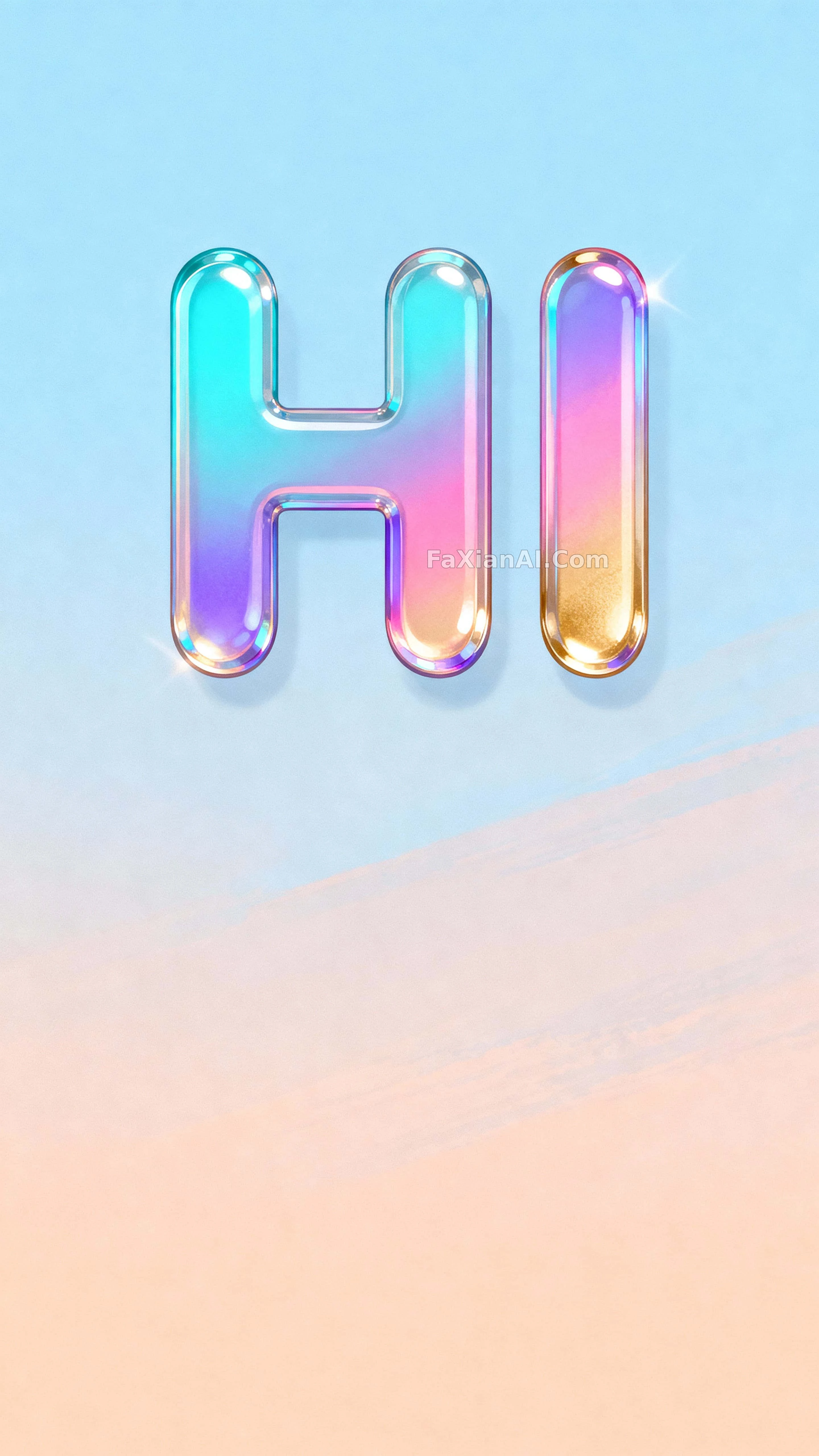 今天的手账封面,配这个彩虹HI刚好 · GPT Image 1 成图