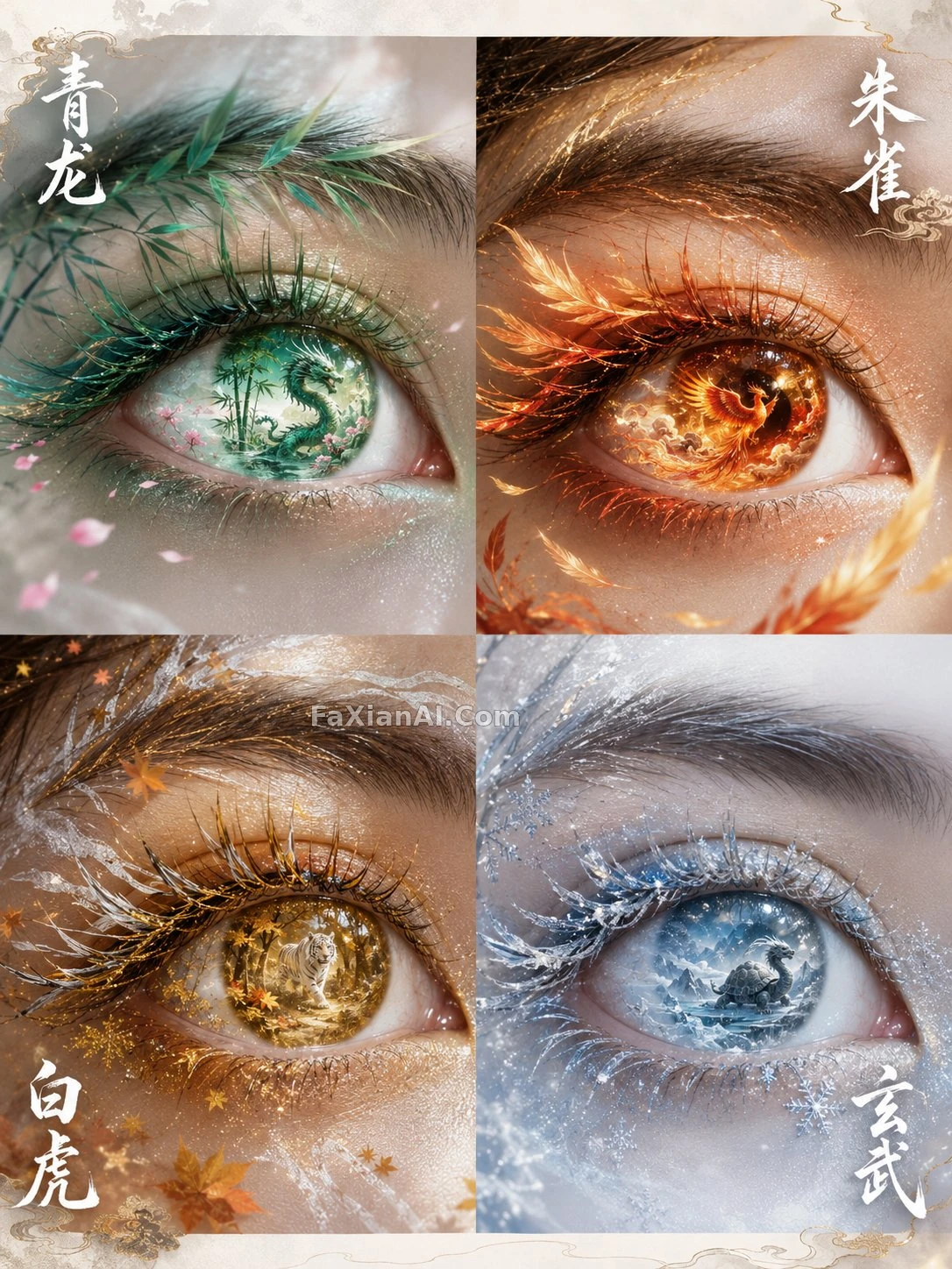 사상 눈동자, 히든 넉 장 연속 뽑기