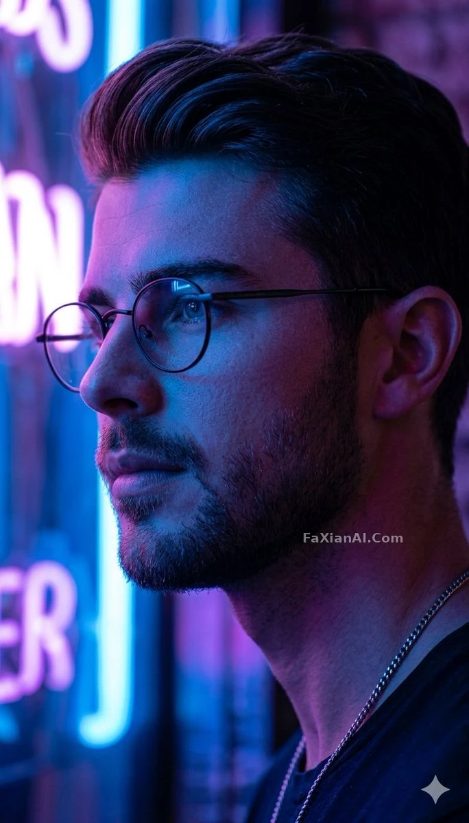 파랑과 보라 두 색, 침묵에 전류감을 입히다