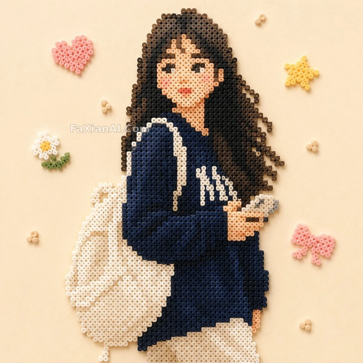 이 비즈 아바타, 색은 원본을 그대로 베꼈어요