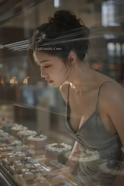 웜그레이 톤 속, 케이크 고르던 그 반 초